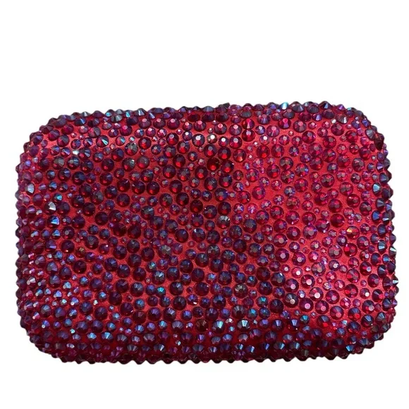 Olga Berg Casey Hot Fix Crystal Clutch - Picture 7 of 8